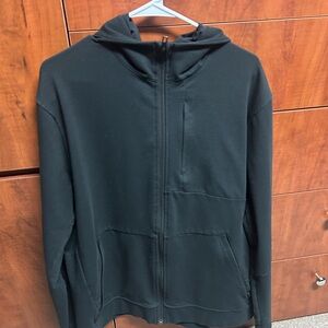 lululemon athletica Men's Black Zip-Up Hoodie